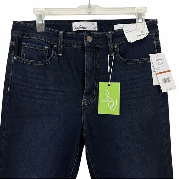 Sam Edelman High Rise Flare Trouser Jeans in Faultless Trend Spotlight 29 NWT - Picture 2 of 11